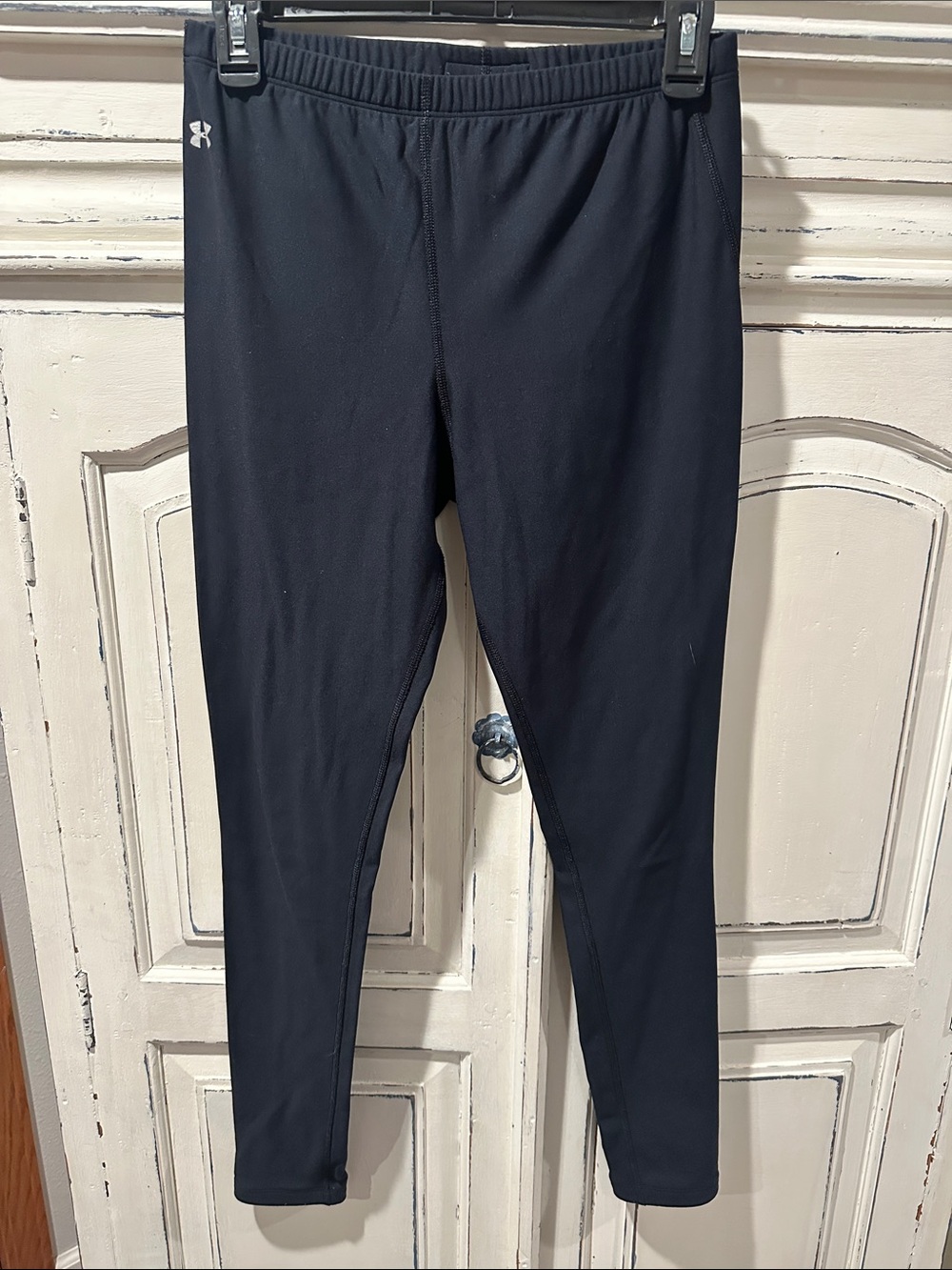 Under Armour women’s Black Performance Leggings with Logo